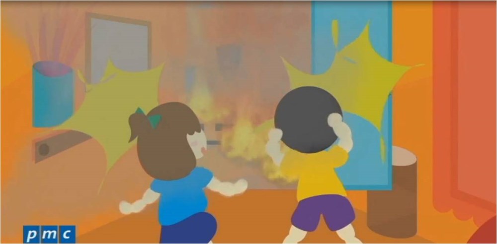 Video Dạy trẻ kỹ năng thoát hiểm khi có hỏa hoạn